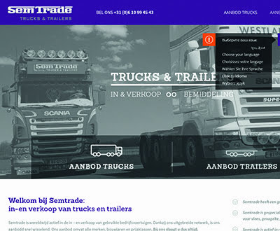website trucks